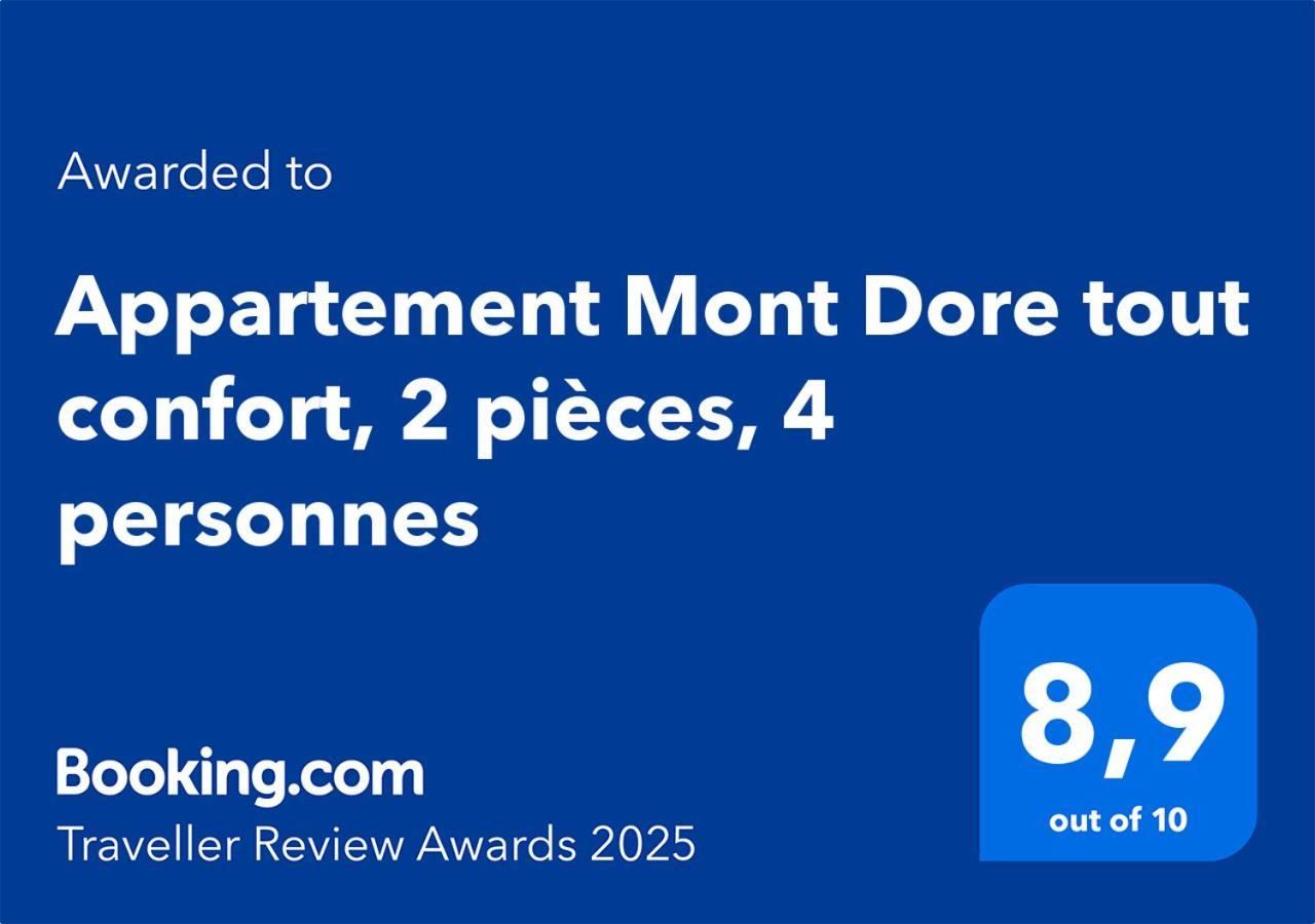 Appartement Mont Dore Tout Confort, 2 Pieces, 4 Personnes Exterior foto